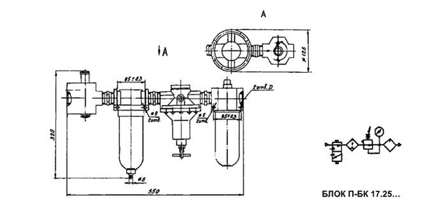 Блок П-БК 17.25